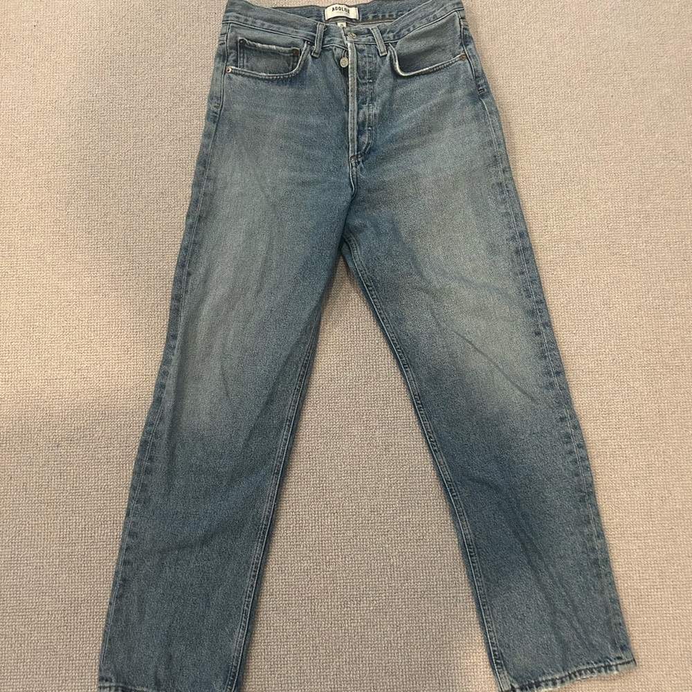 AGOLDE 90s mid rise loose - size 26. Like new.